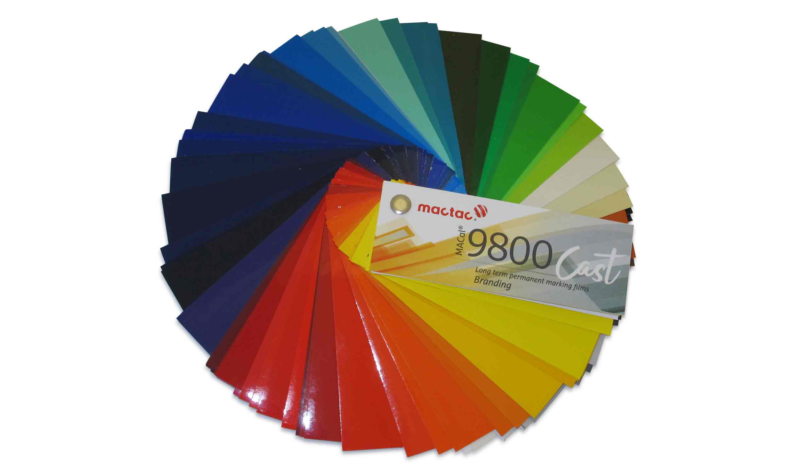 Farbfächer MacCal 9800 Cast